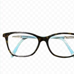 Tiffany & Co. TF 2116-B Black & Tiffany Blue Prescription Eyeglass Frames 53-16